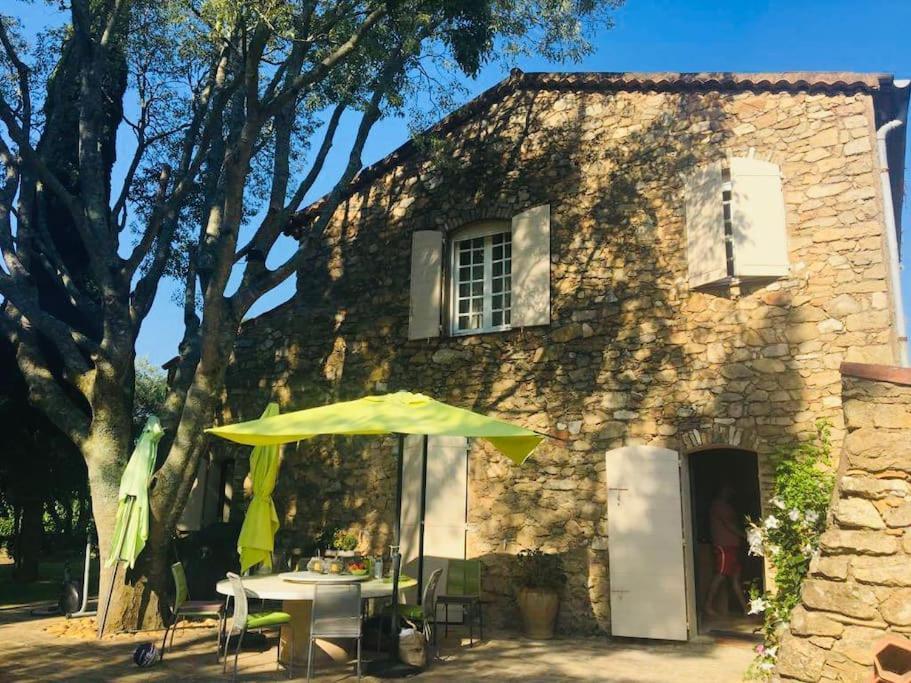 Villa Provencale Familiale Avec Piscine Гримо Екстериор снимка